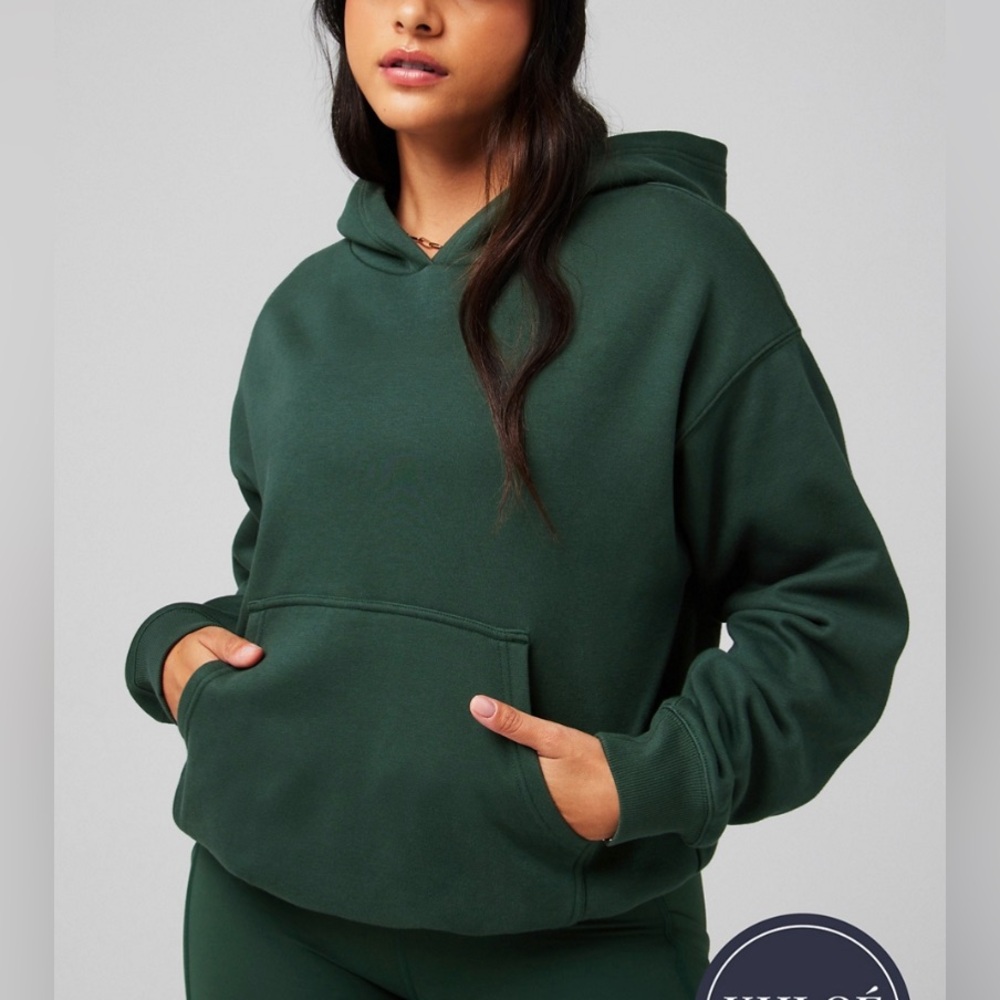 Fabletics green hoodie, size XL